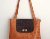 Women leather tote bag, shoulder bag, messenger, leather strap,