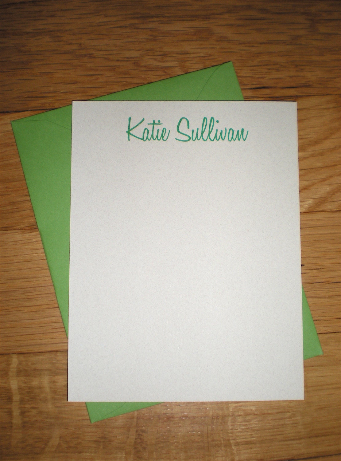 Personalized Letterhead Boxed Stationery Set (set of 10) Great Graduation/Father's Day Gift Idea