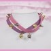Cat Bell Spiked Necklace
