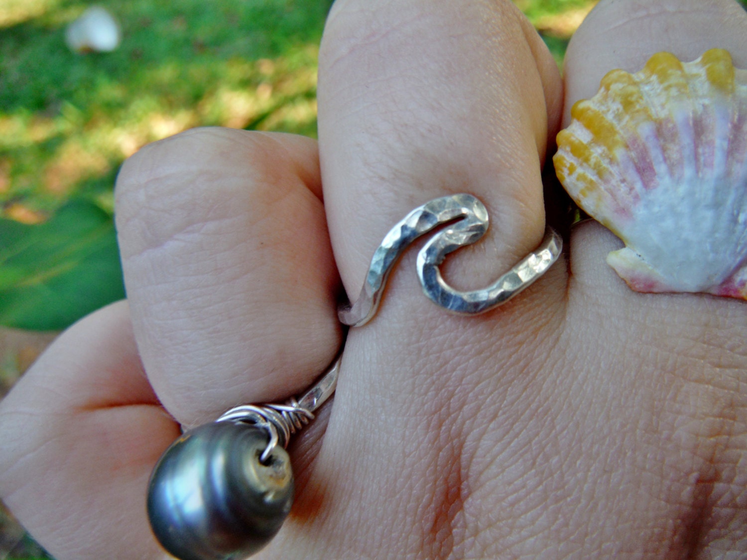 Wave Ring in Sterling silver