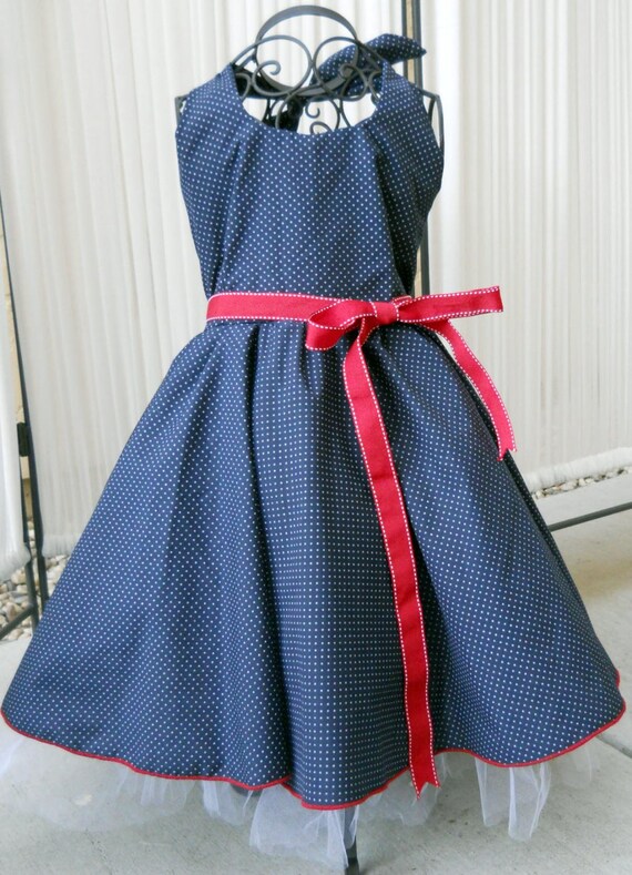 Polka Dot Toddler Party Dress Il_570xn