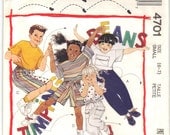 Boys' and Girls' Tops, Pants, and Shorts  McCall's 4701 - Small (Size 6-7)