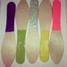Small Wooden Spoons 5 (for party favors or gifts) Sugar Scrubs, Cake in a Jar, Ect.