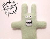 Pocket Monster Plush- Peet Small Boy Monster- Children's Stuffed Animal- Mini Monster