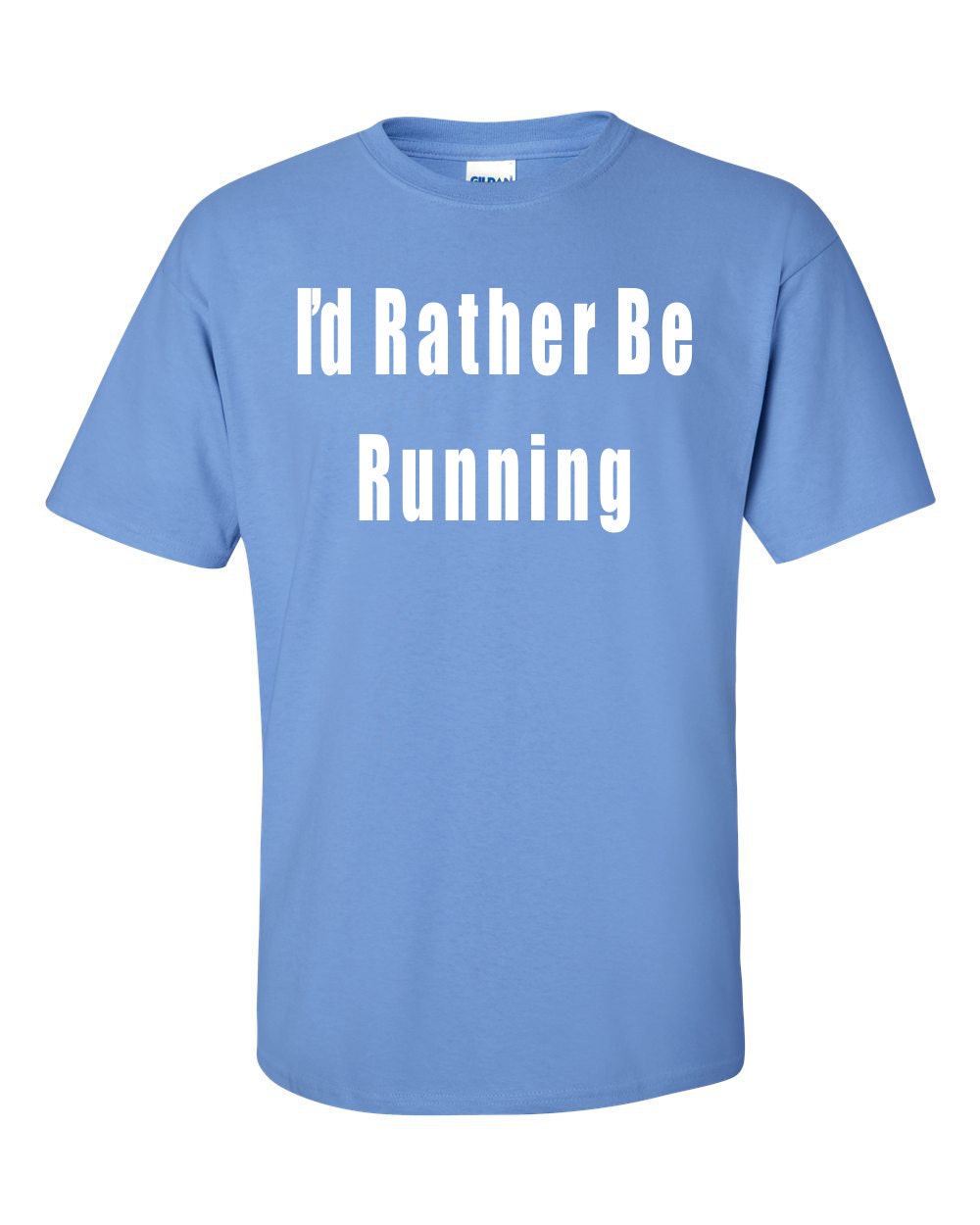 Marathon T-Shirt Gift I'd Rather Be Running t shirt Men's Gift T-shirts Womens Fitness Athletic cool t shirt Sport youth tees S-3XL