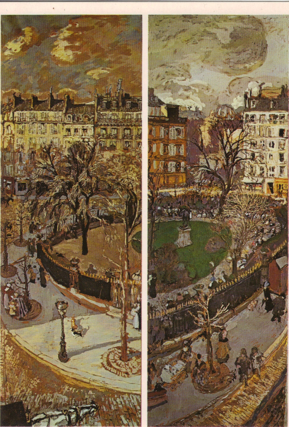 Edouard Vuillard Place Vintimille Museum Postcard