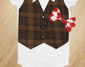 Argyle bow tie. Bow tie and  vest onesie. Toddler Tie onesie.Infant vest onesie. Baby coming home outfit. Birthday boy outfit. Baby outfit.