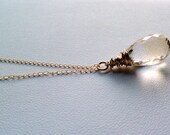 Citrine Disco Necklace