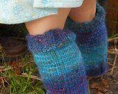 Blue/Turquoise Baby Legwarmers(9months-2T)
