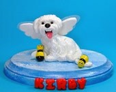 CUSTOM PET Figure Keepsake or Memorial Sculpture - Deposit - Handmade by The Happy Acorn