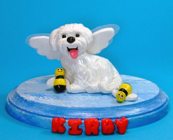 CUSTOM PET Figure Keepsake or Memorial Sculpture - Deposit - Handmade by The Happy Acorn