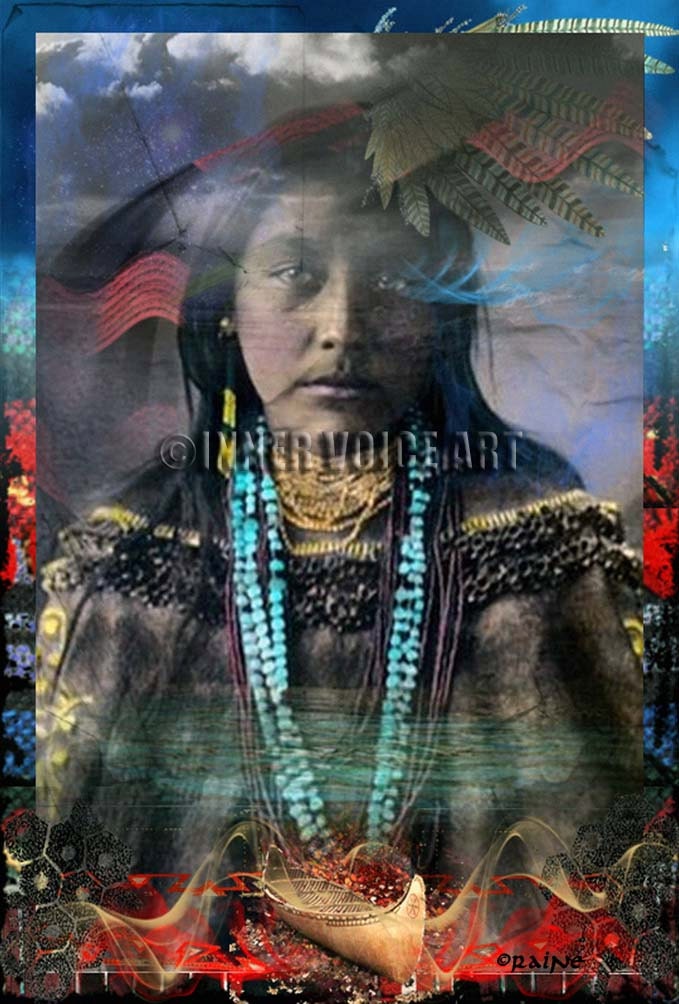 Original Digital Art Print - Memory Keeper