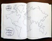 Custom Order // Embroidered Map of Anywhere in the World