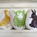 Easter Spring Sale Set. Hand Woodblock Printed. Bunny, Duck, Lamb. Choose ANY Color. Save 20%