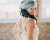 Birdcage Veil, Tulle Birdcage, Bandeau, Swarovski, Lorelei