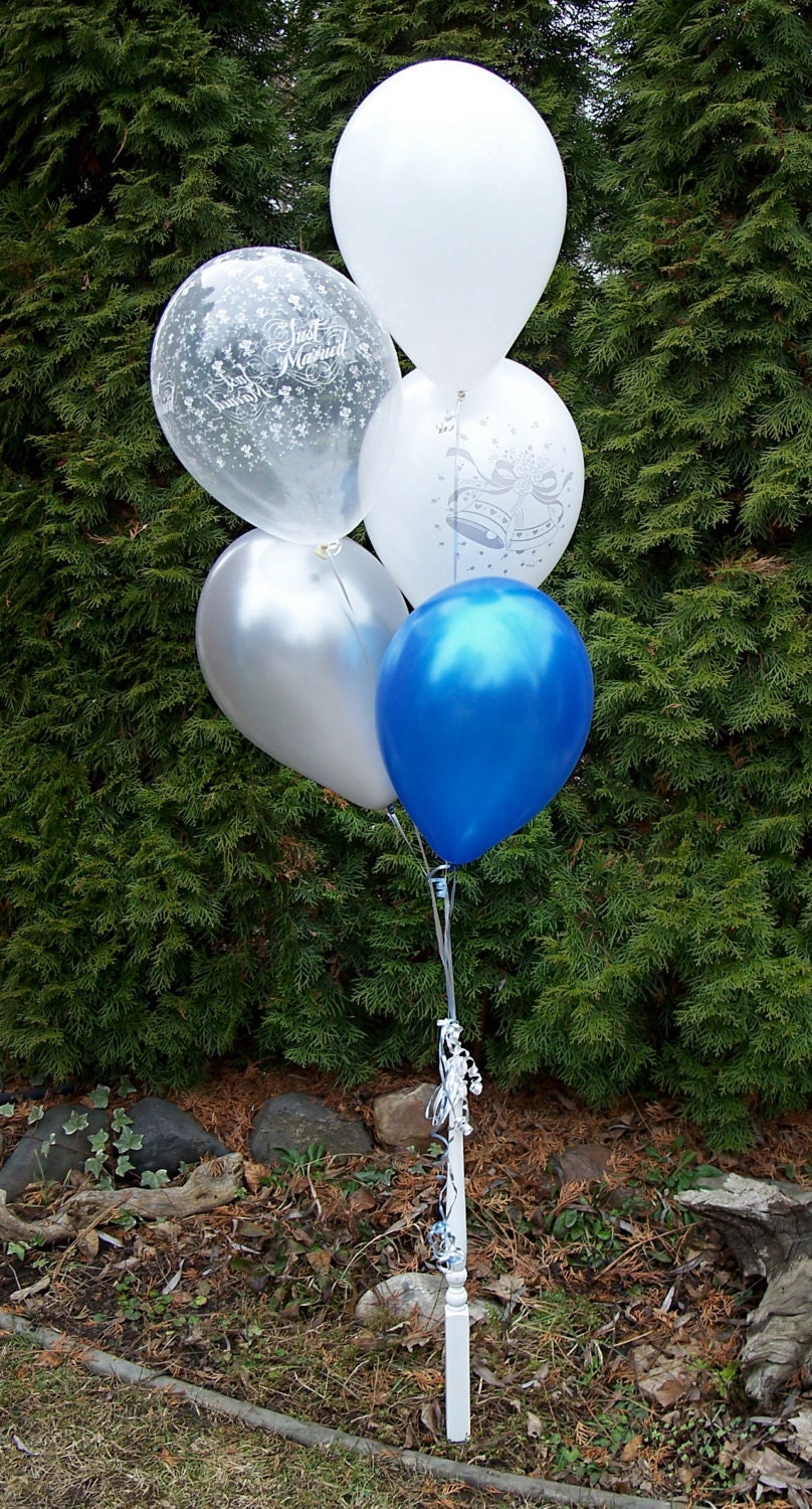 Balloon Holder, Outdoor Balloon Holder, Wedding Balloon Holder, Balloon Tie Down