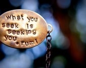 Rumi Quote Bracelet