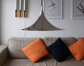 1968 Semi lamp in Stainless Steel by Claus Bonderup and Torsten Thorup 1968 Vintage