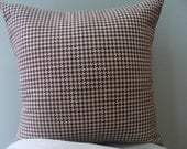 accent pillow cover  woven Robert Allen square pegs  24"x24" decorative stylish modern accent pillow