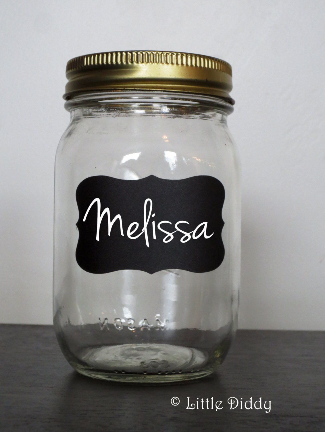 Chalkboard Vinyl Labels - 48 labels - Mason Jar, Pantry, Canisters, Bins, Baskets, Jars - FREE CHALK MARKER