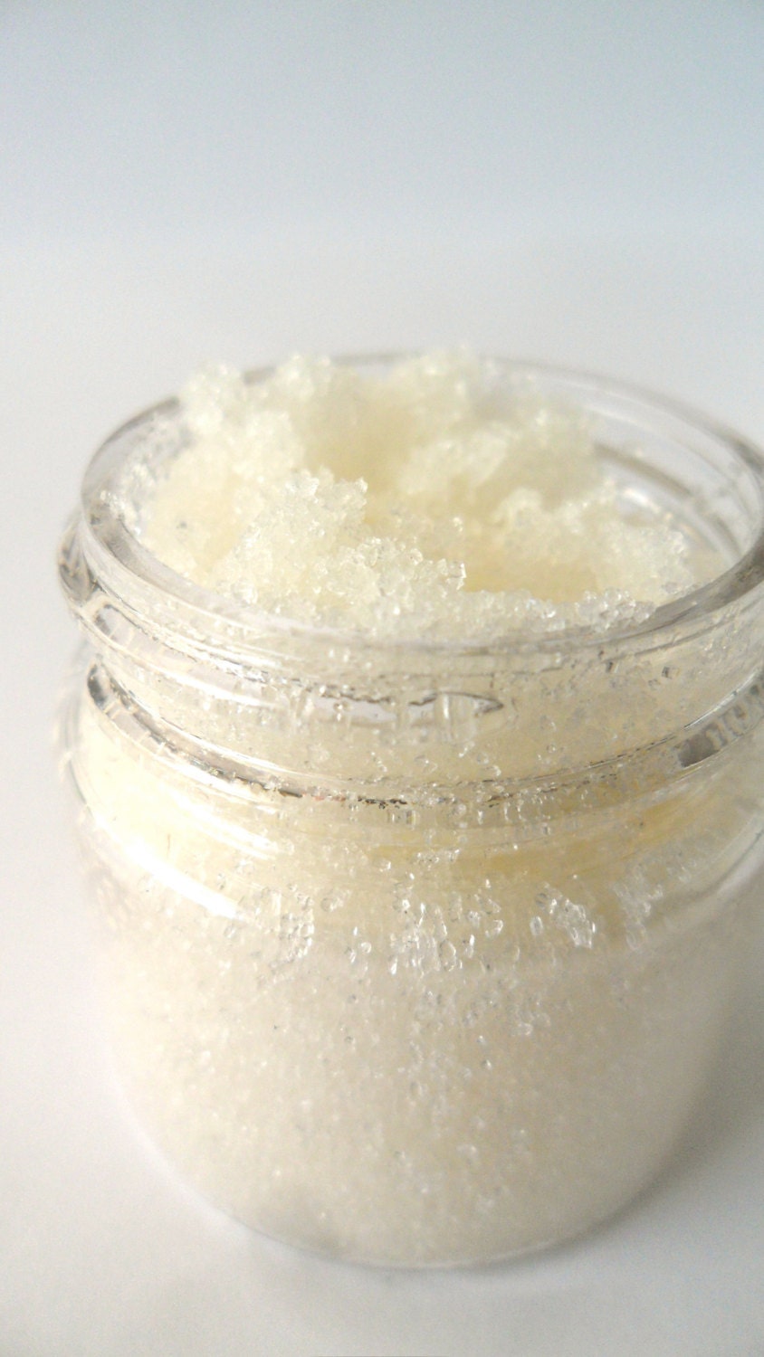 Organic Sugary Lemon Lip Scrub, Vegan