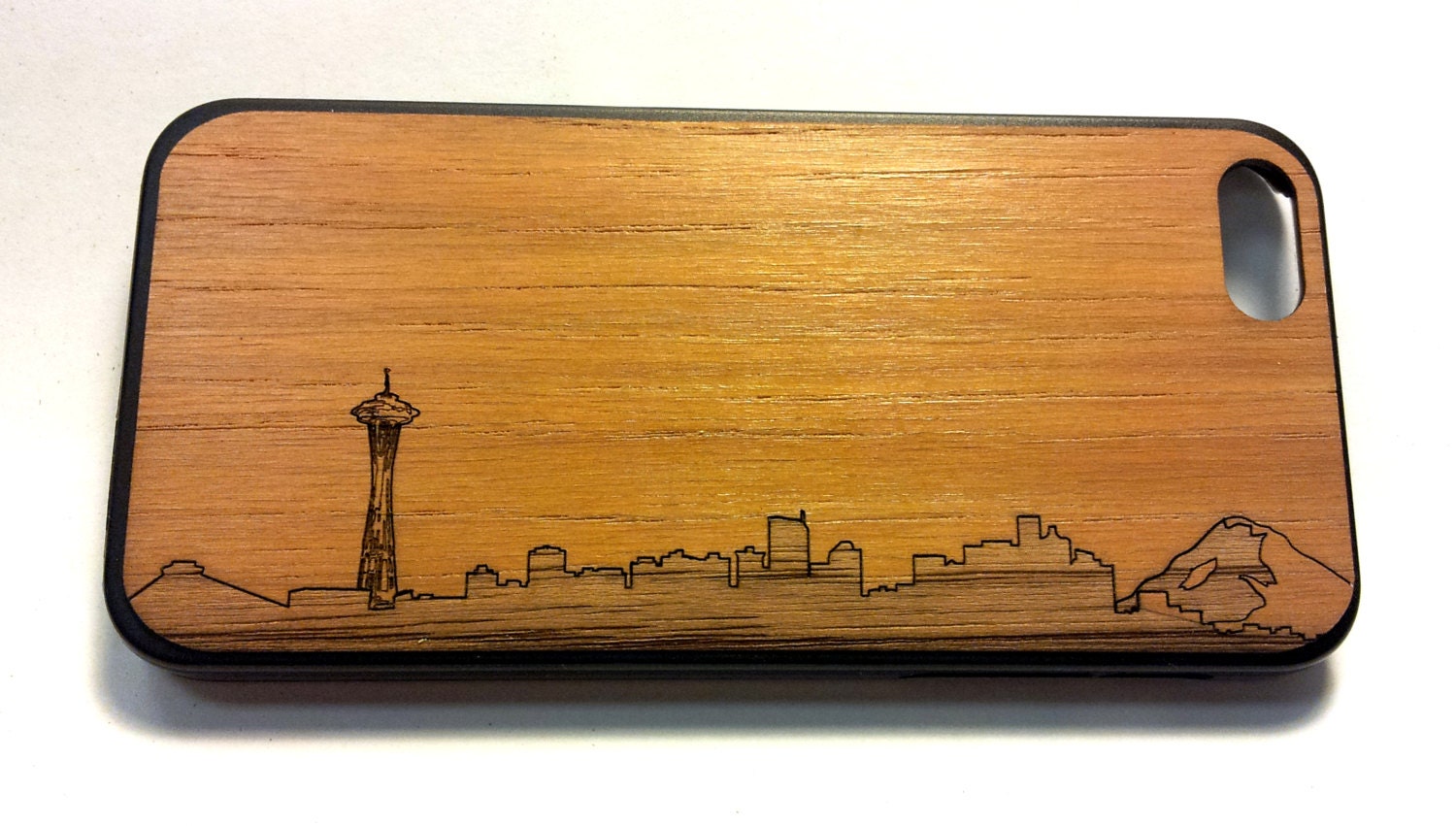 SEATTLE LINE wood iPhone 5 Case