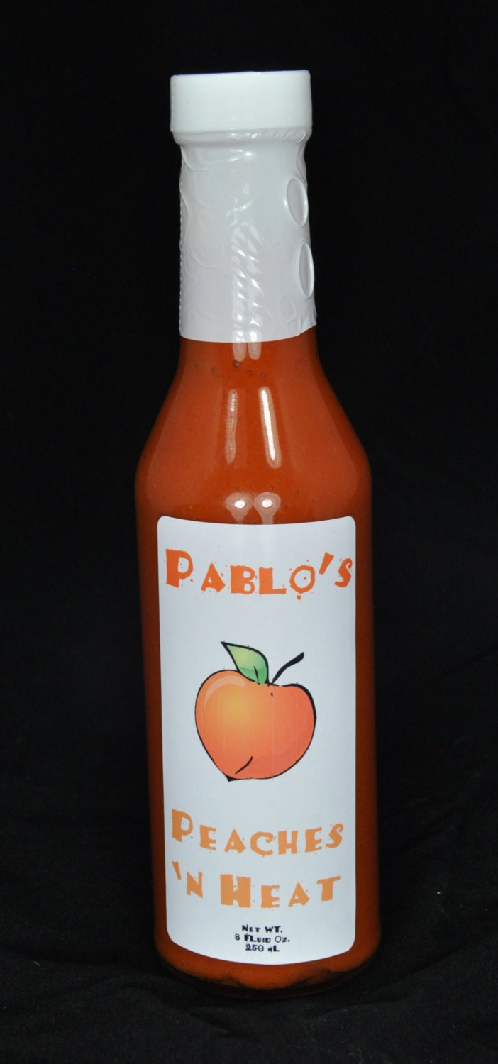 1 Bottle - Pablo's Peaches N Heat Hot Sauce
