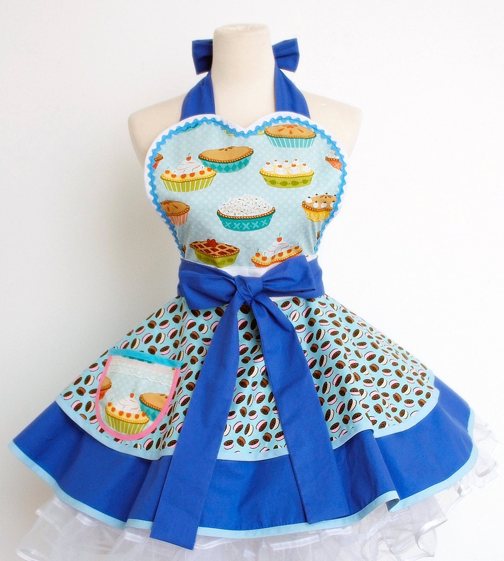 Cupcake Apron- mixed with Ice cream Cookies