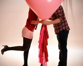 Heart tassel garland balloon