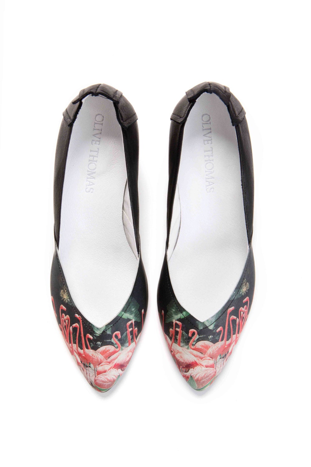 Limited Edition Juliette Pump with Flamingo Print & Matching Tee