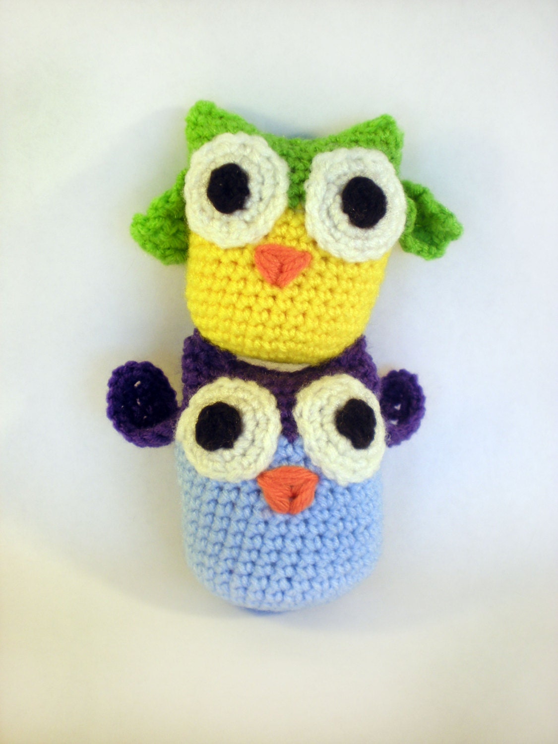 Custom Crochet Owl Plush / Amigurumi Plushie / Stuffed Animal / Kids Toy