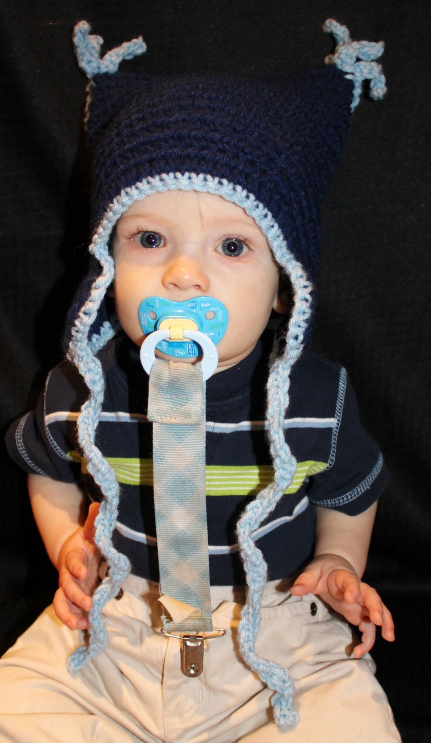 Fun Crochet Baby Hat for boy or girl