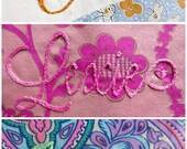 Custom Hand Embroidery Add On / Name or Phrase / Up to 10 letters