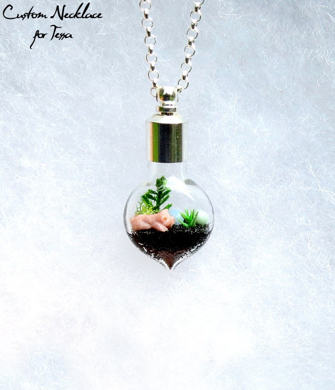 Nature Jewelry - Reserved - Custom Listing for Tessa