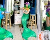 Basic Custom Realistic Latex Mermaid Tails