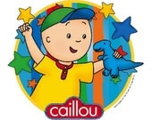 77079 Caillou Birthday Party Edible Cake Toppers Cupcakes Decoration Favor Personalized Custom