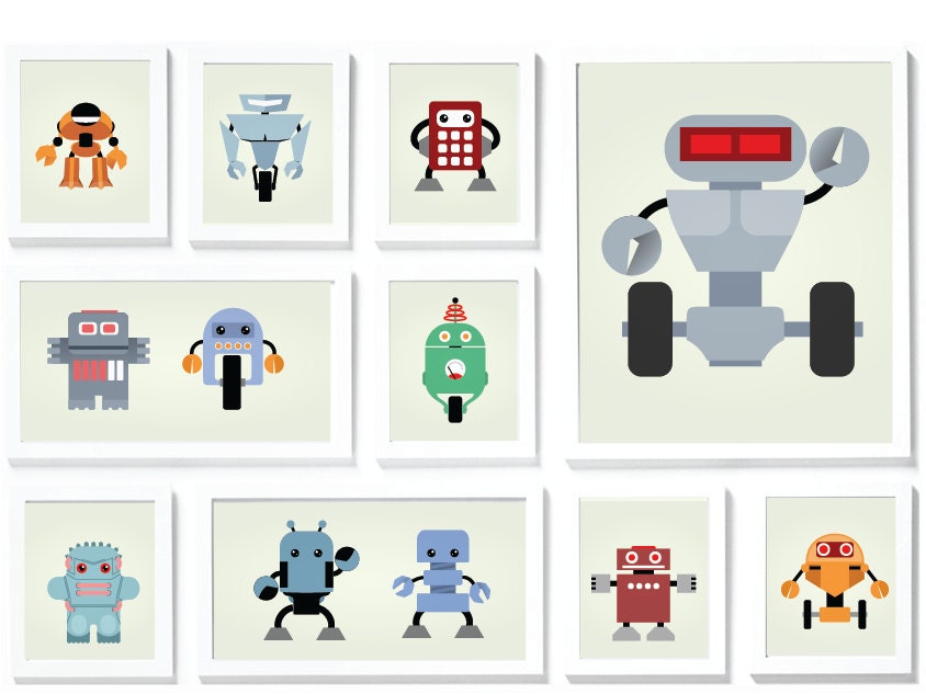 Set of prints