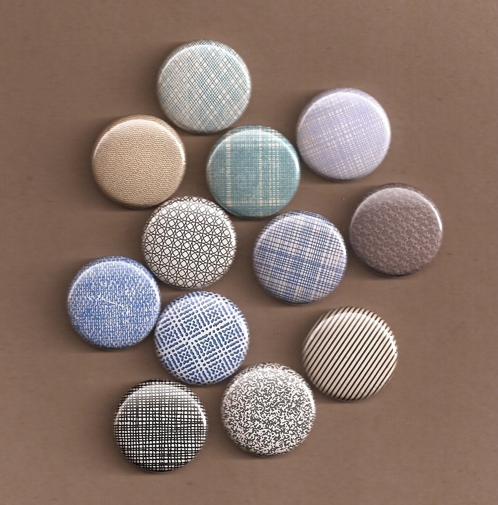 One Inch Magnet Set - Security Envelopes - Compatible with Magnetic Jewelry
