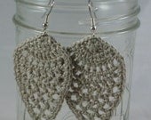 Sophie Earrings in Linen