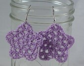 Olivia Earrings in Lilac