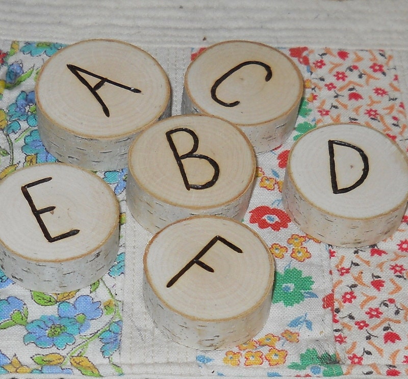 Alphabet Branch Tree 30 Piece Waldorf Inspired Set