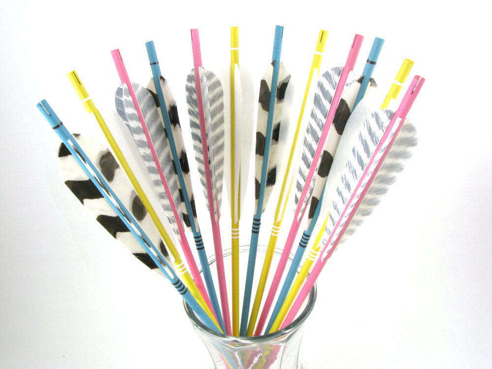 Dozen Arrows Wedding Bouquet Flower Bouquet Valentine Alternative Dozen Roses Decor