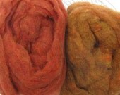 Needle Felting Wool-4oz. Bag--Orange