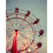 Postcards - Single Card - Blank Cards - I Wish I May - Ferris Wheel - Carnival - Fair Photograph