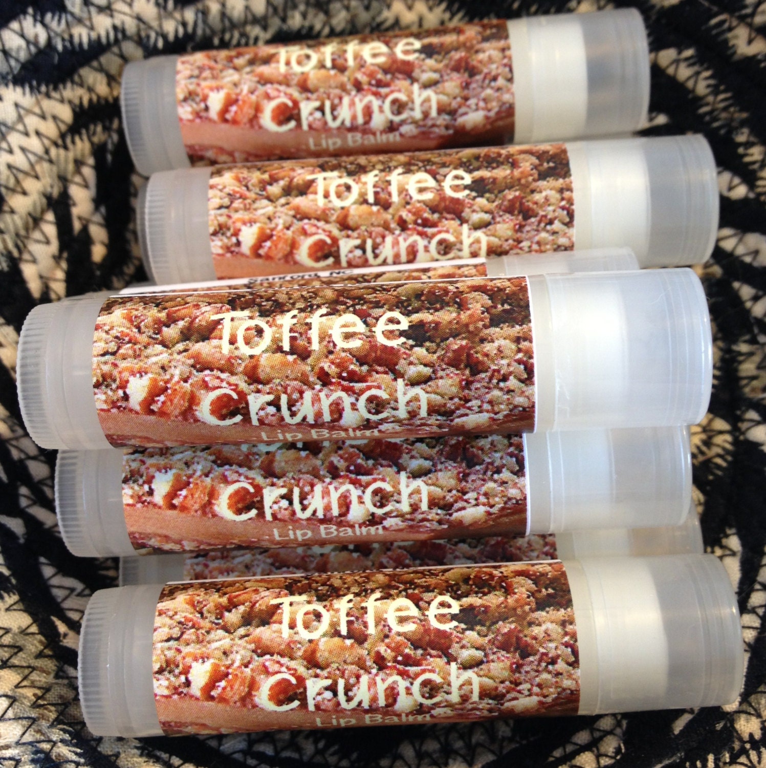 Toffee Crunch Lip Balm .15 Ounce Tube