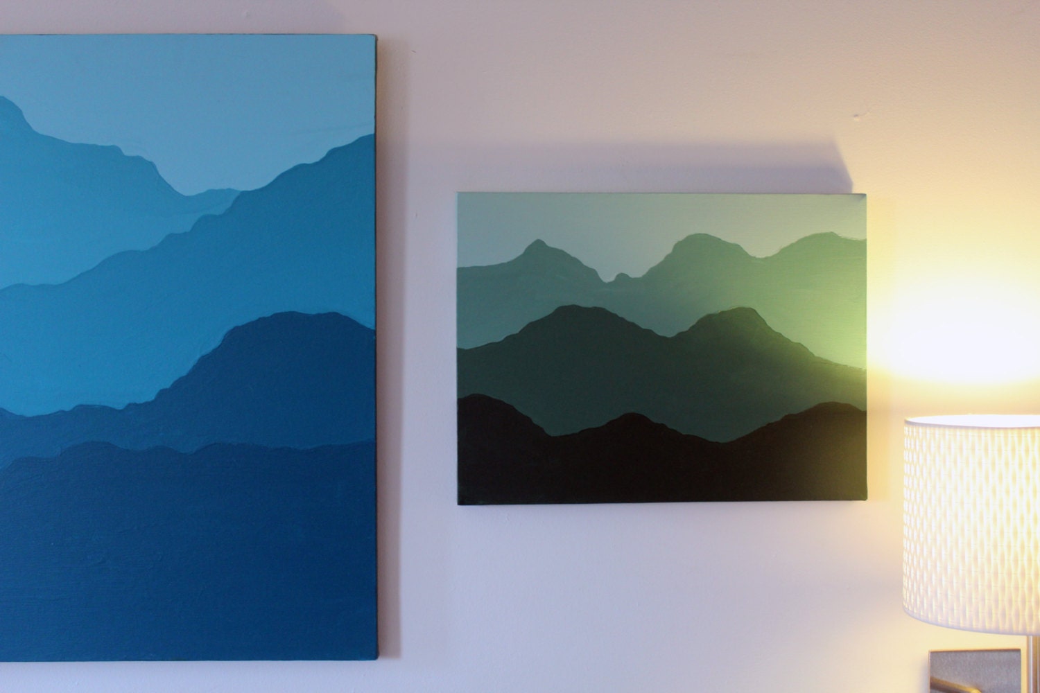 Green Mountain Painting
