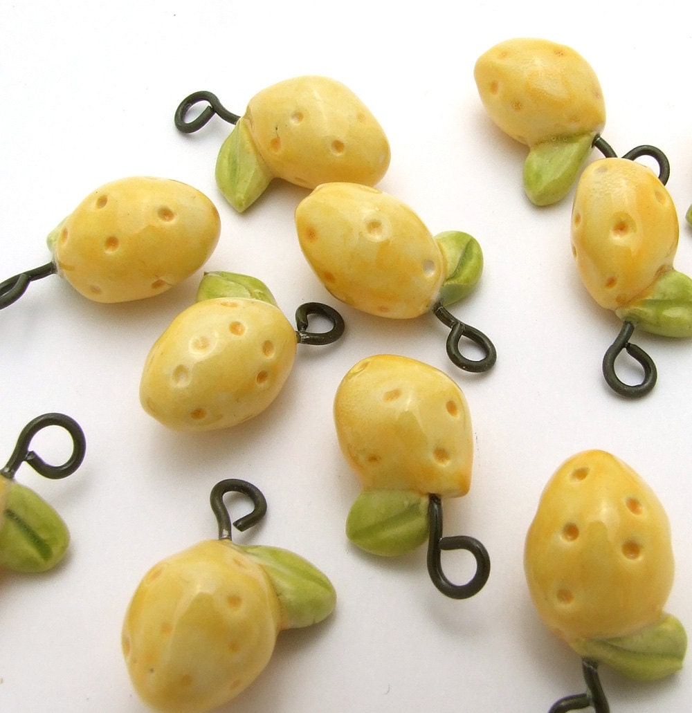 Lemon Charm Ceramic Handmade