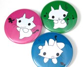 Pinback Buttons QQ Mau ( QQ Cat ) BTLS002