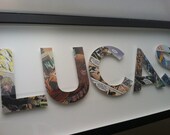 PERSONALIZED star wars name - 5 letters - FRAMED