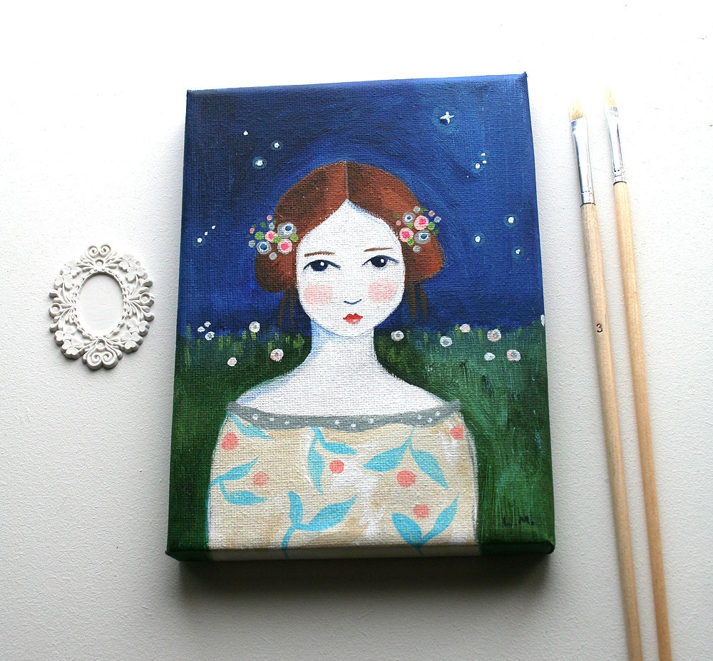 Patience - Original acrylic painting